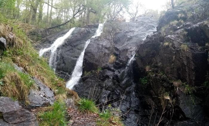 Secret waterfalls dot the rhinog landscape
